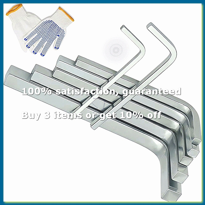 Screwdriver Set - 7Pcs 사각 헤드 렌치 세트 L자형
