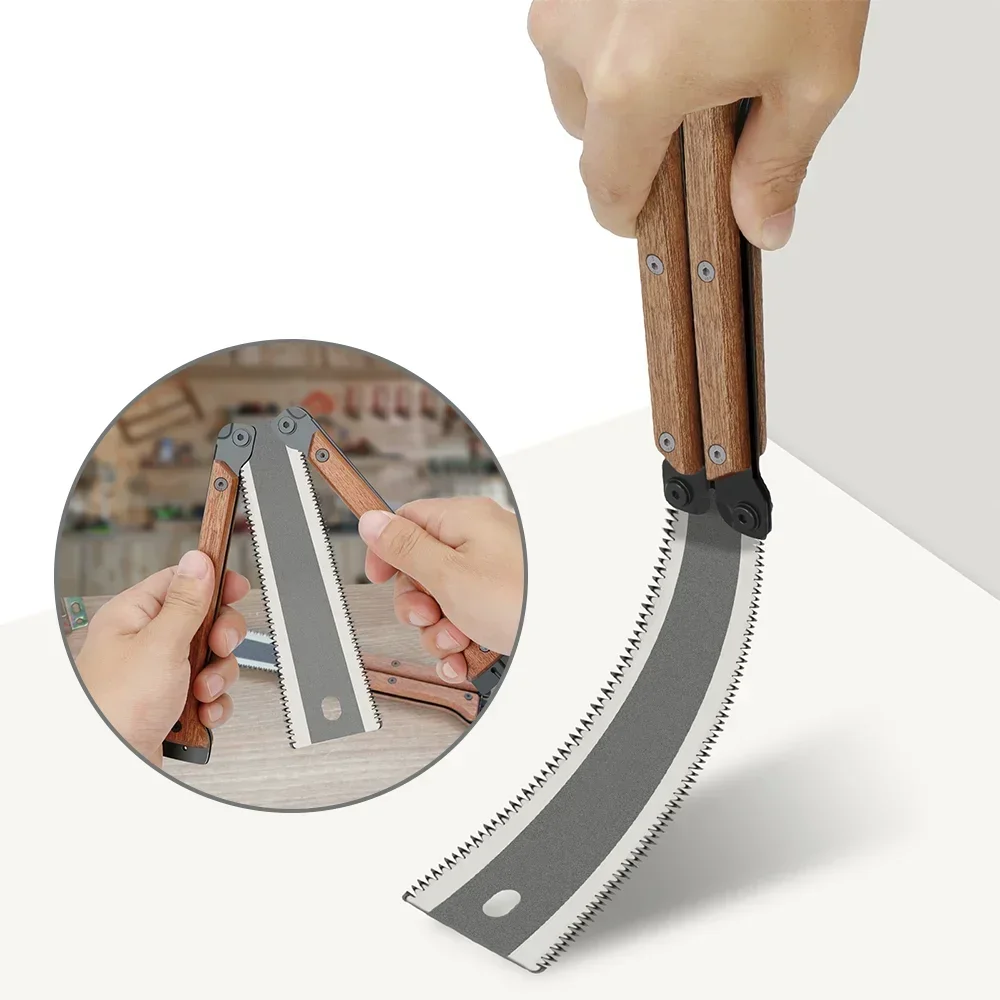 접이식 양면 톱, 나무 손잡이 포함, 목공, 가지치기, - Hacksaw 리뷰 및 가격