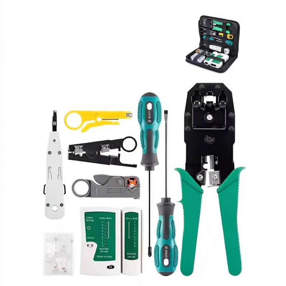 전문적인 네트워크 수리 도구 세트, 이더넷 케이블 테스 - Tool Set 리뷰 및 가격